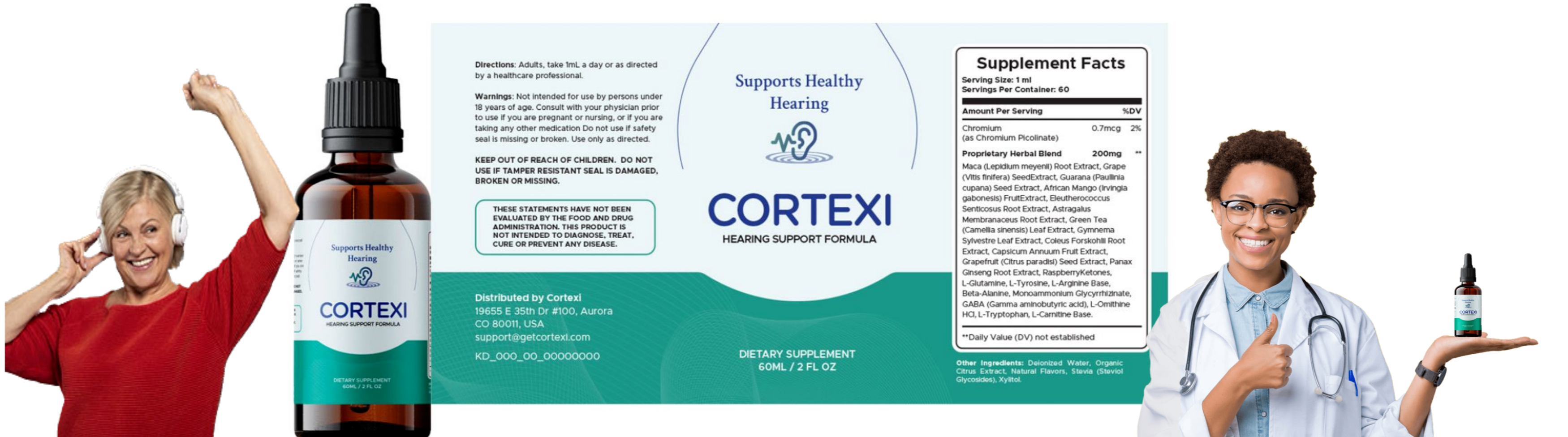 Cortexi™ Hearing support