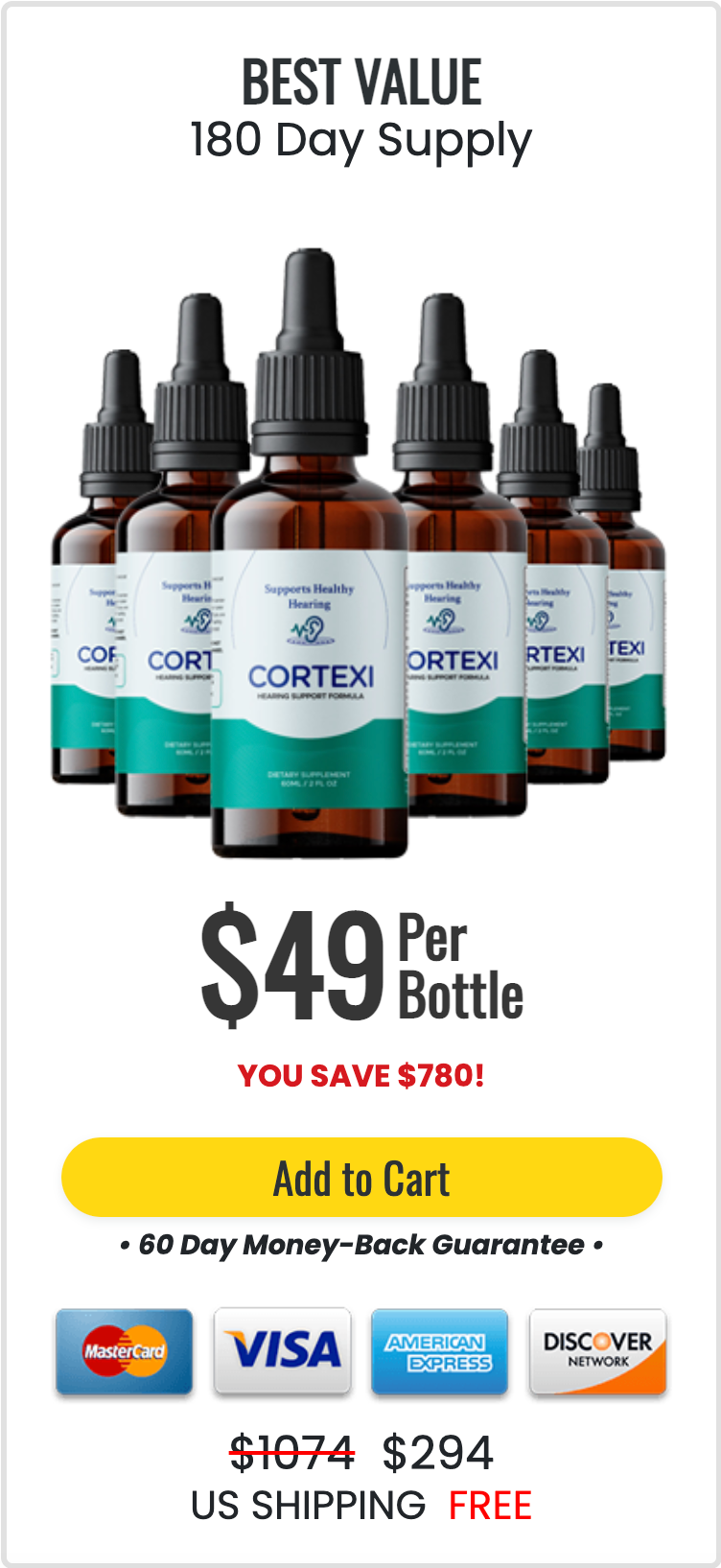 Cortexi™ - 6 bottles